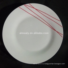 китайская керамическая плита,стандартный ужин Размер плиты,высококачественного фарфора пластины